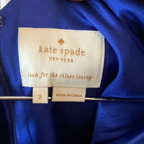 Kate Spade Royal Blue Mini Dress - Picture 6 of 6